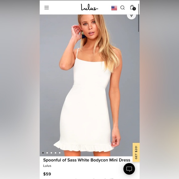 spoonful of sass white bodycon mini dress Lulus Spoonful of Sass White Bodycon Mini Dress